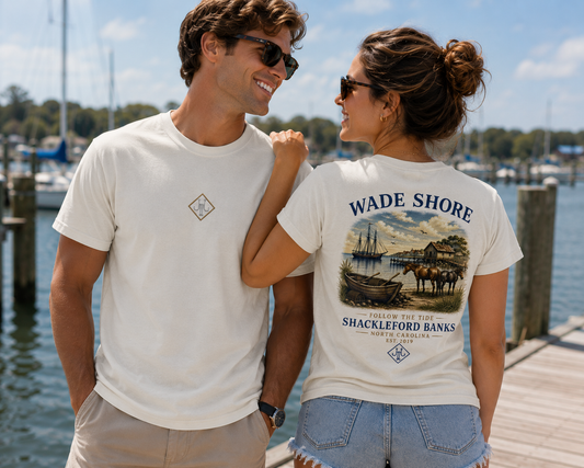 Wade Shore Heritage Tee Natural