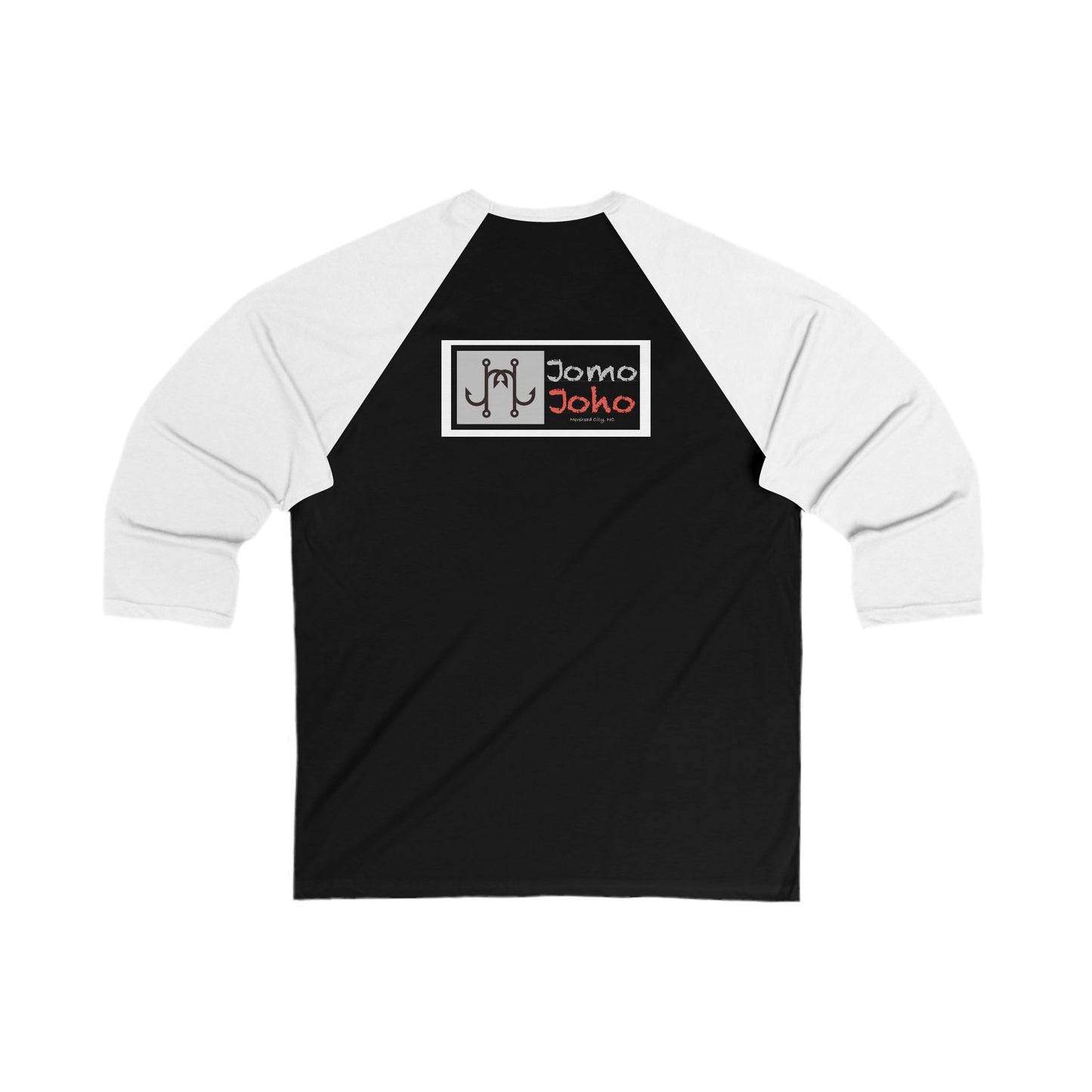 Jomo Joho Unisex 3/4 Sleeve Baseball Tee - Casual Comfort for Everyday Adventurers