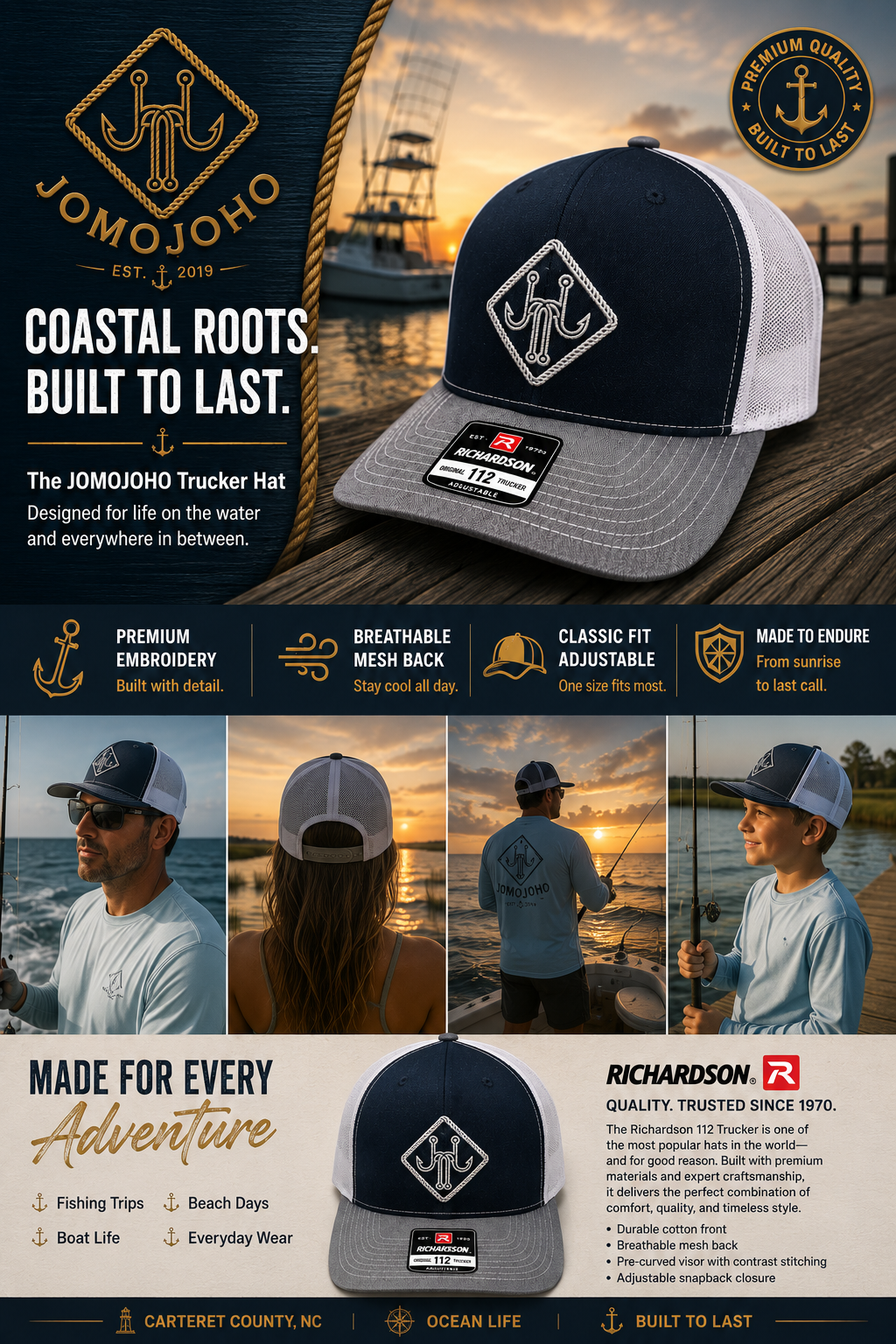 Hook & Rode Hat