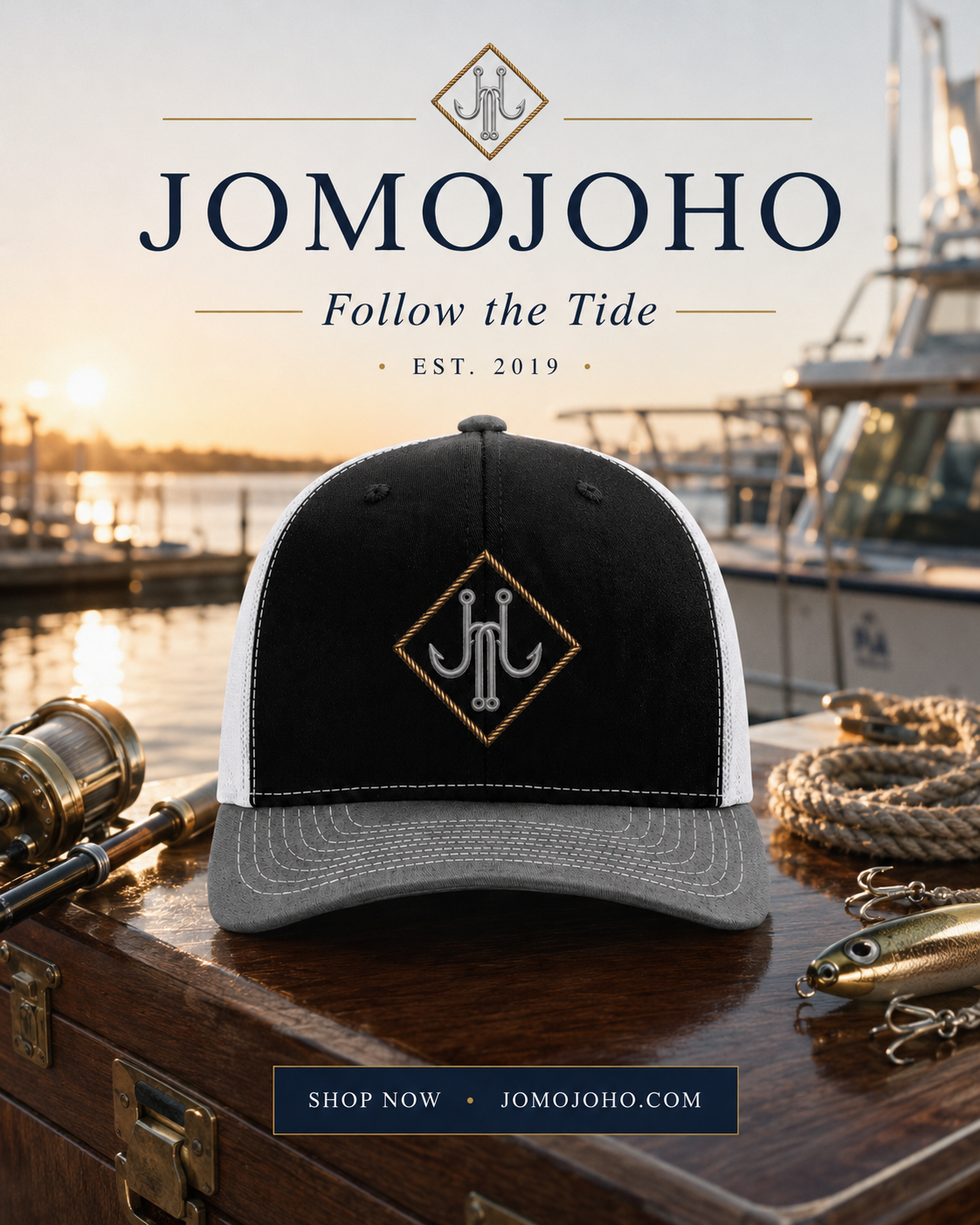 Hooks & Rode Hat