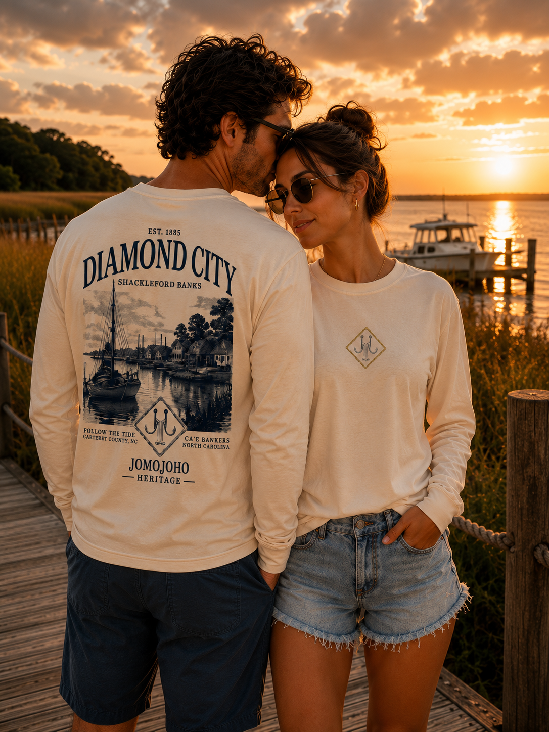 Diamond City Heritage Long Sleeve Tee