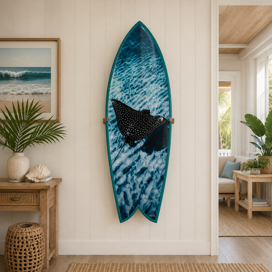 Flying Solo by Henry Bliss – Limited Edition Surfboard Art