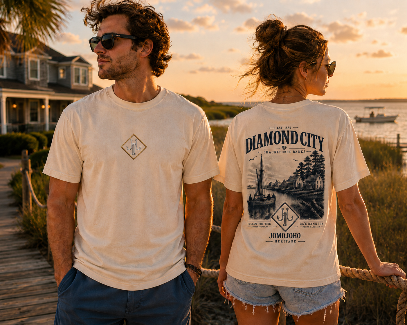 Diamond City Heritage Tee