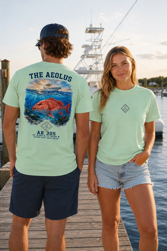 The Aeolus Snapper Tee- AR 305