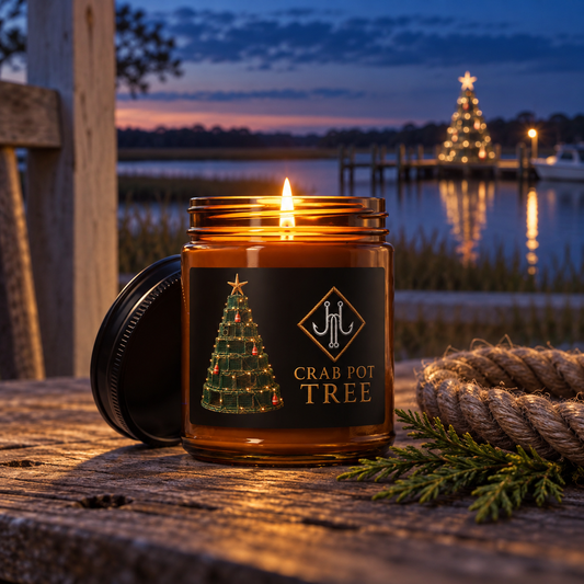 Crab Pot Tree Candle