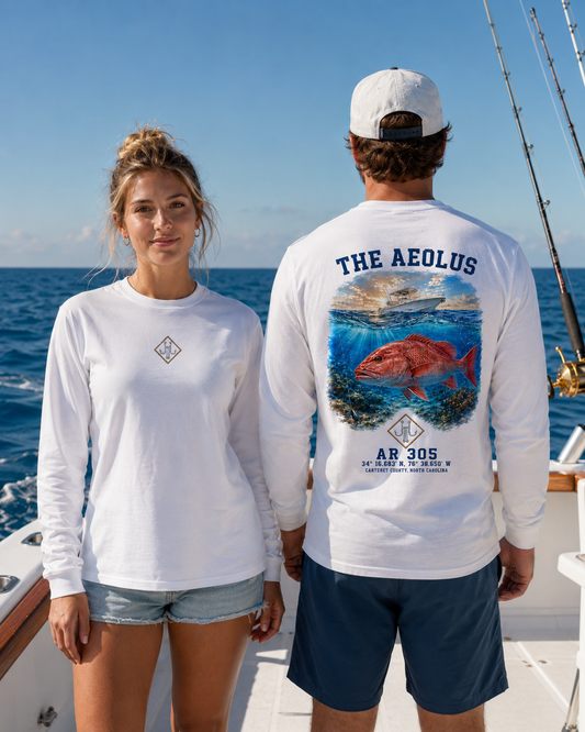 The Aeolus Snapper Long Sleeve Tee- AR 305