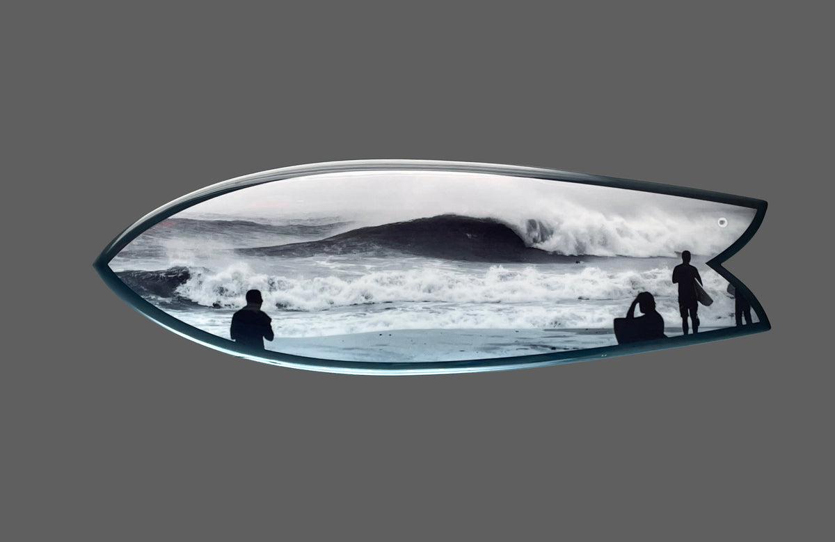 Going Right by Ben Hicks – Limited Edition Surfboard Art