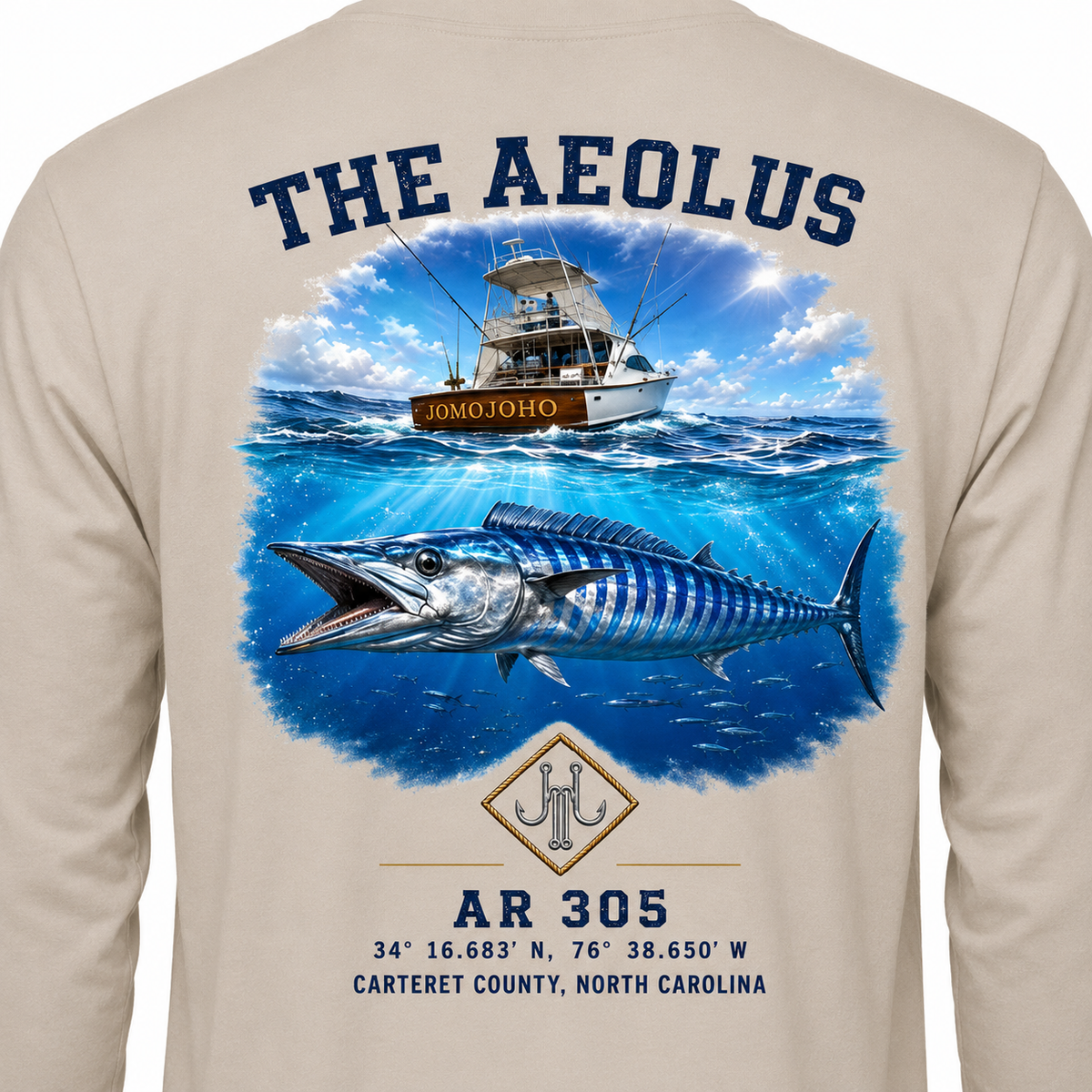 The Aeolus Wahoo Long Sleeve Tee- AR 305
