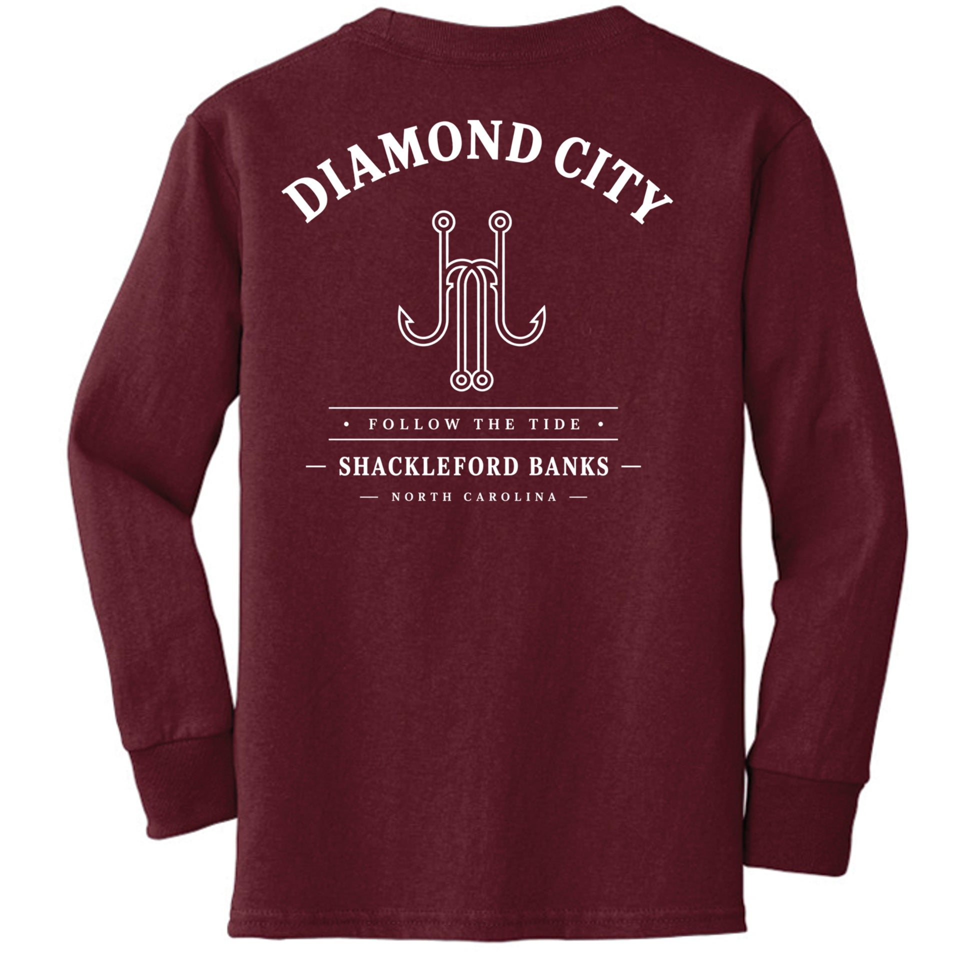 Athletic Maroon - PC54YLS - BACK
