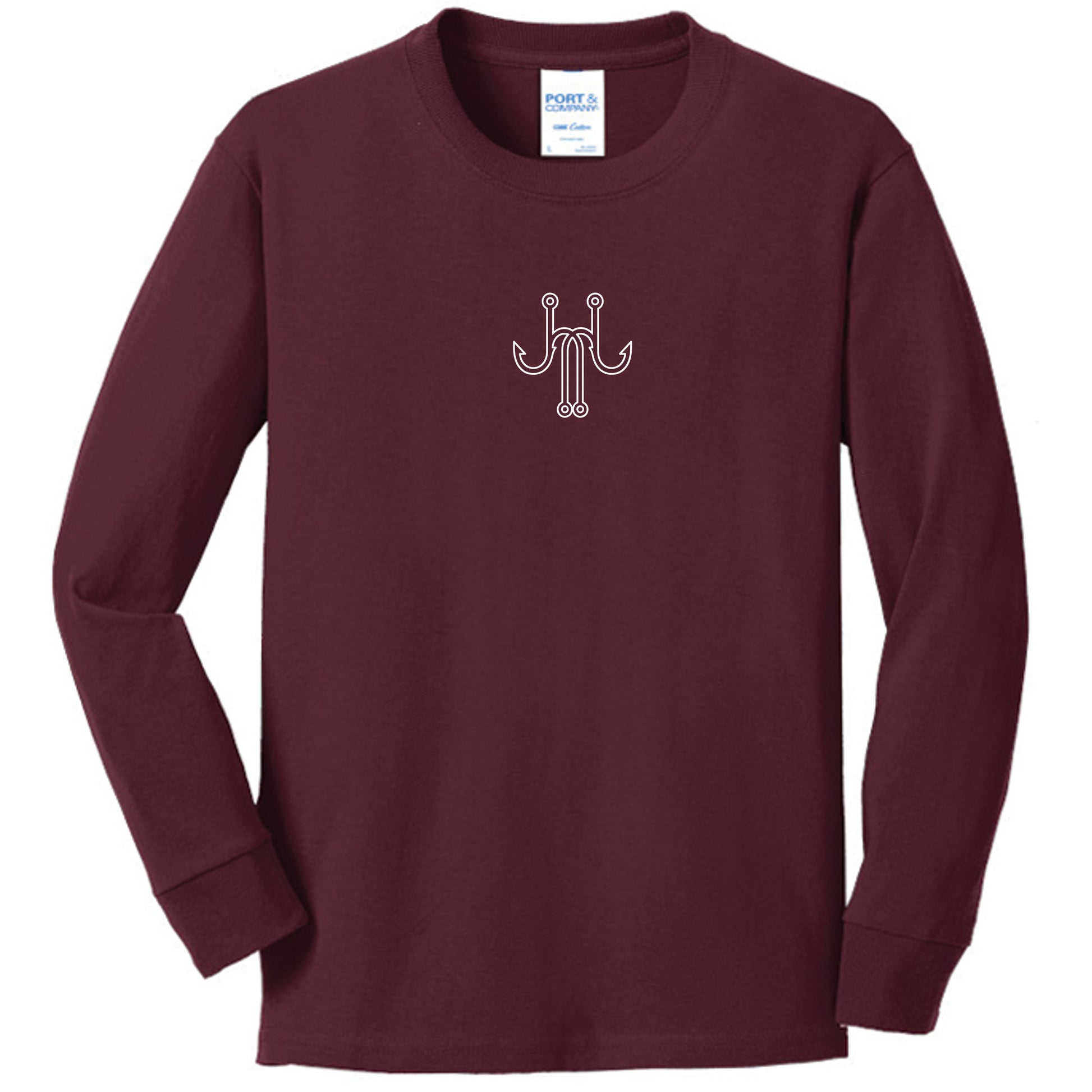 Athletic Maroon - PC54YLS - FRONT