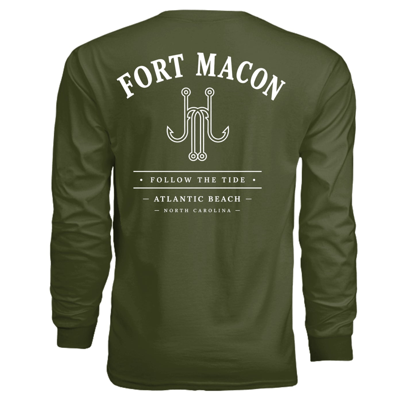 MILITARY GREEN - G240 - BACK