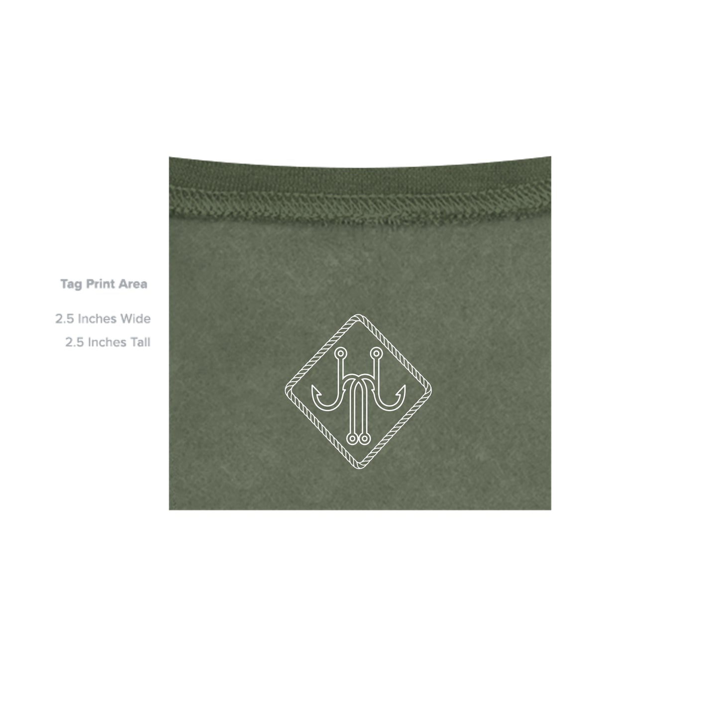 MILITARY GREEN - G185 - INSIDE_TAG_LINE