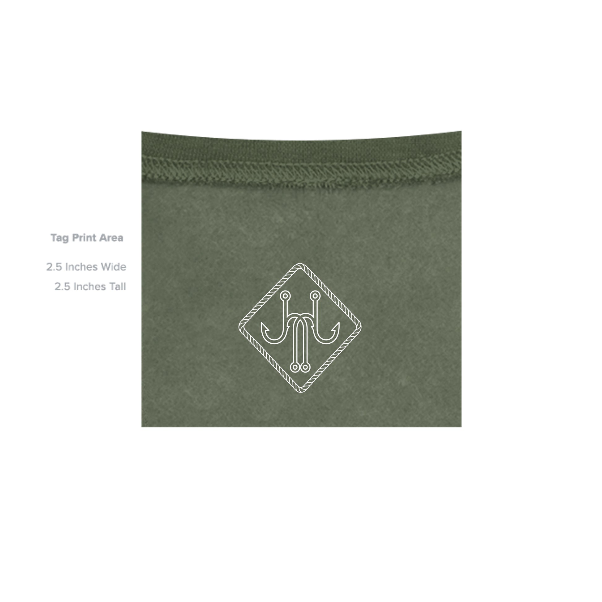 MILITARY GREEN - G185 - INSIDE_TAG_LINE