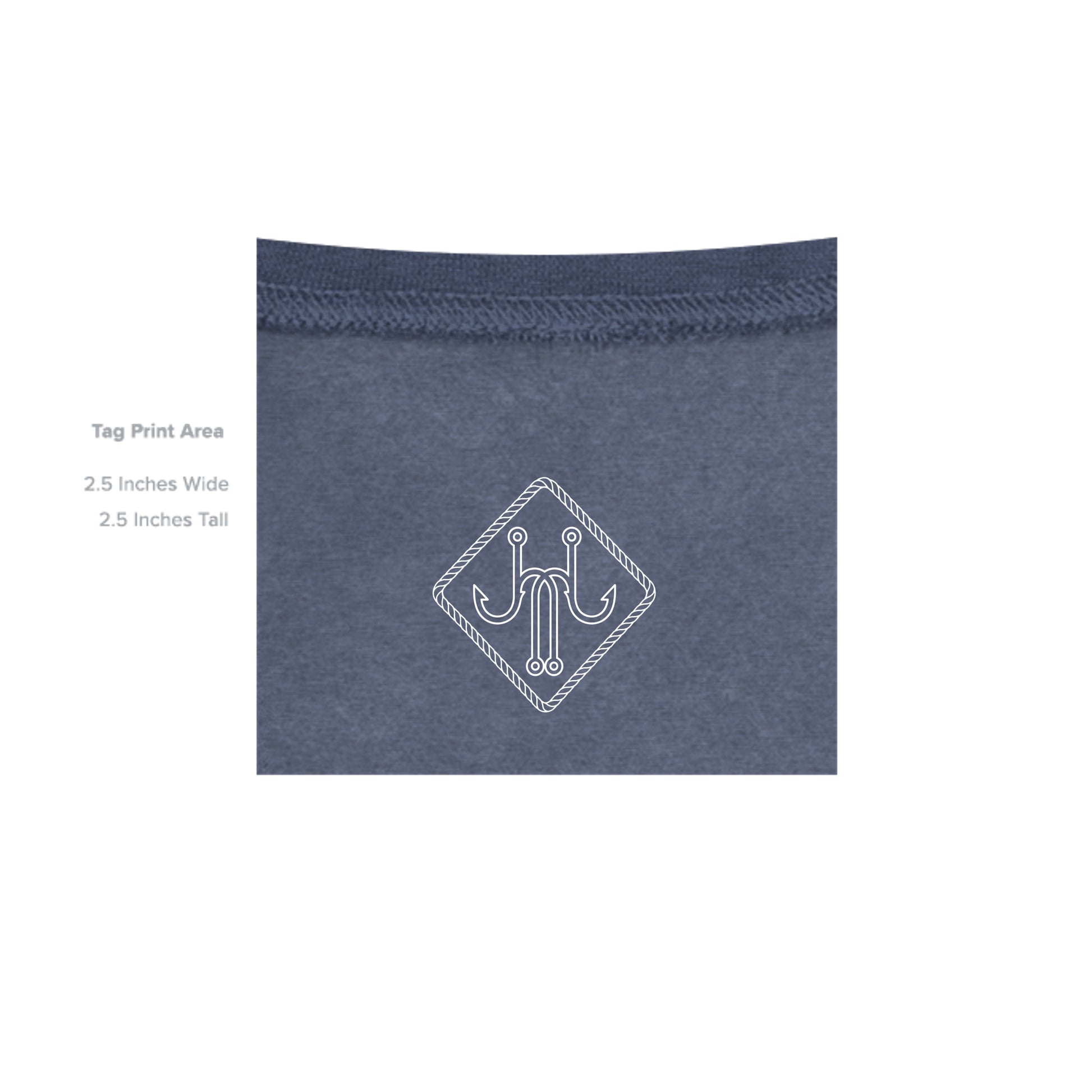 Heather Sport Dark Navy - G185 - INSIDE_TAG_LINE