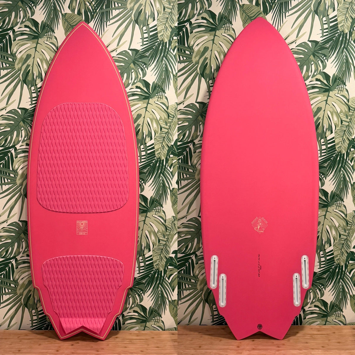 Smoke Show Wake Surfboard – Hot Pink